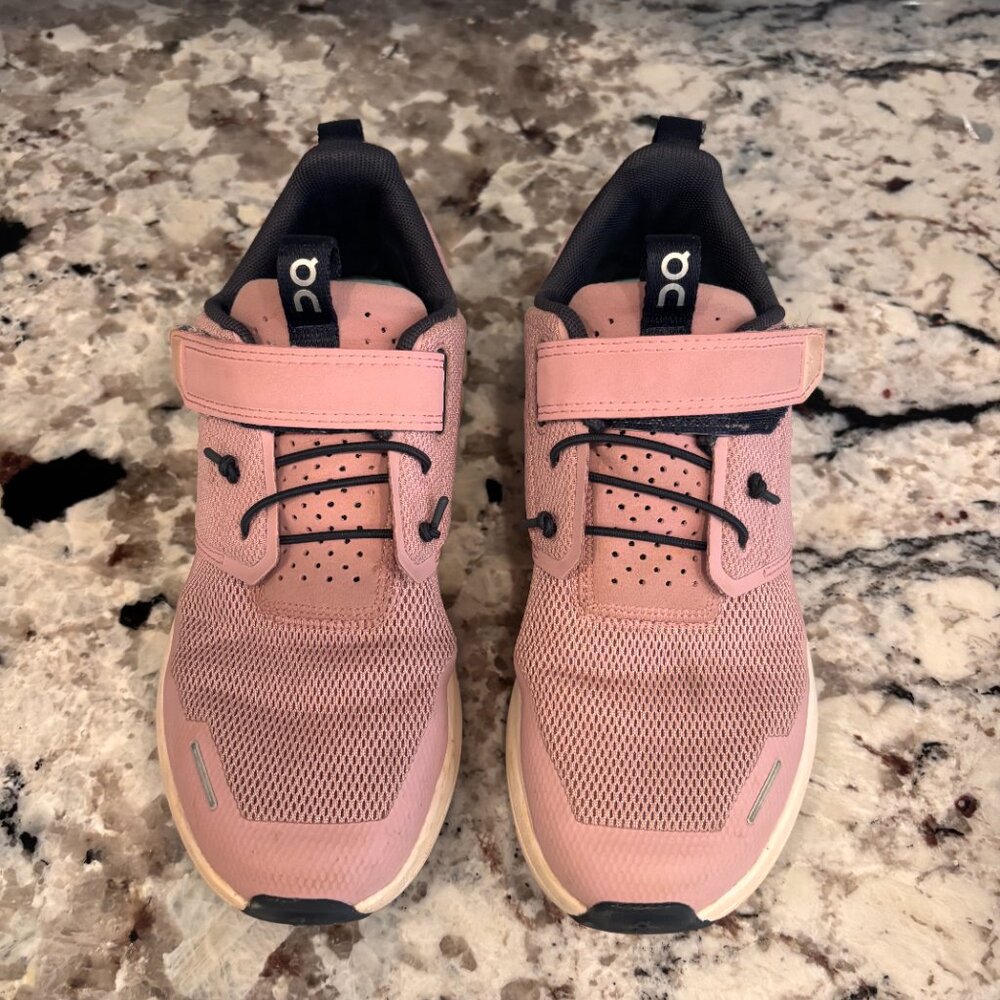 Girls ON Sneakers - Cloudplay Hook and Loop Shoes - Pink - Size 2 Little Kid